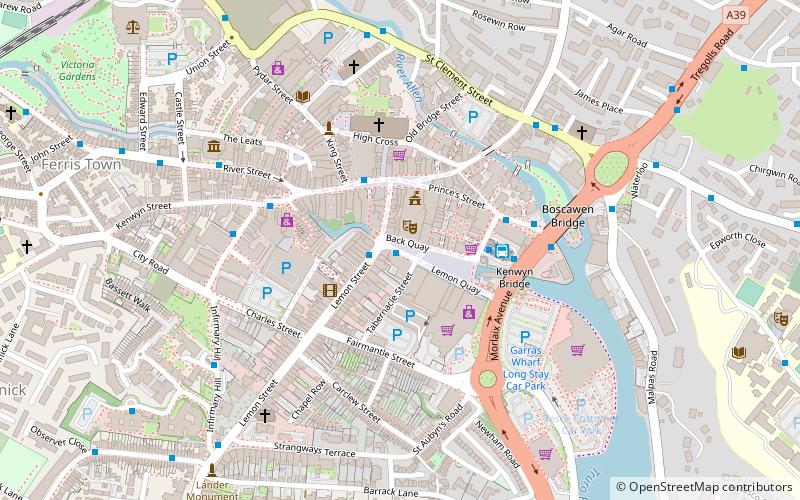 Lemon Street Market location map