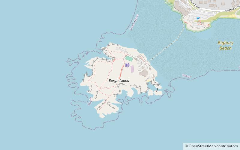 Isla Burgh location map