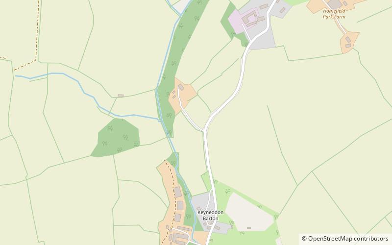 Frogmore and Sherford location map