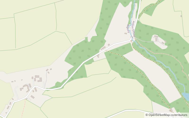 Yarrowbury location map