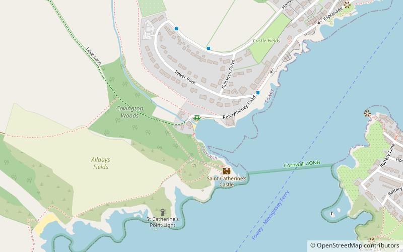 Readymoney Cove location map