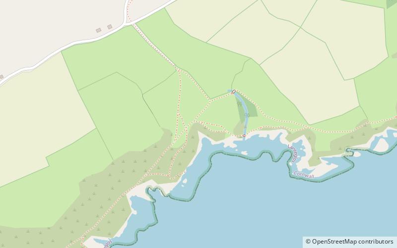 Polruan to Polperro location map