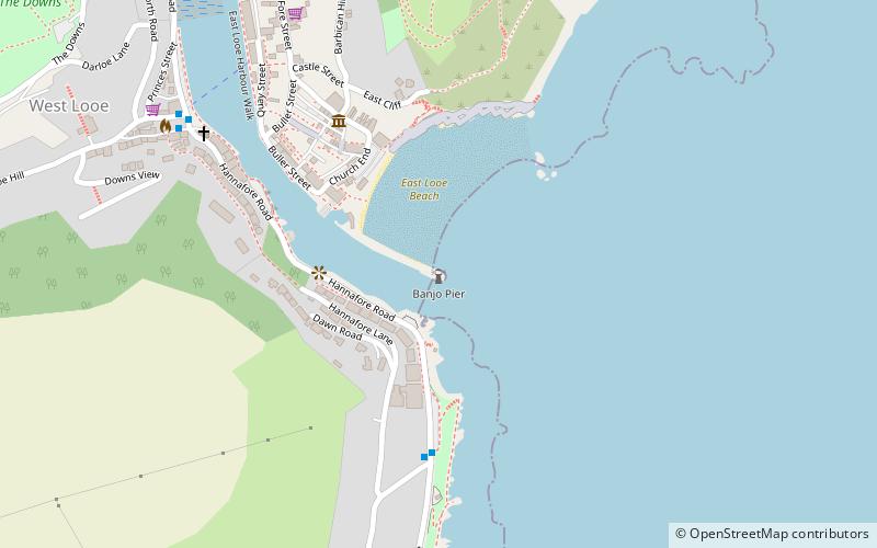 Banjo Pier location map