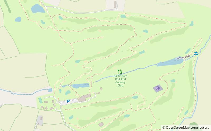 Dartmouth Golf And Country Club location map