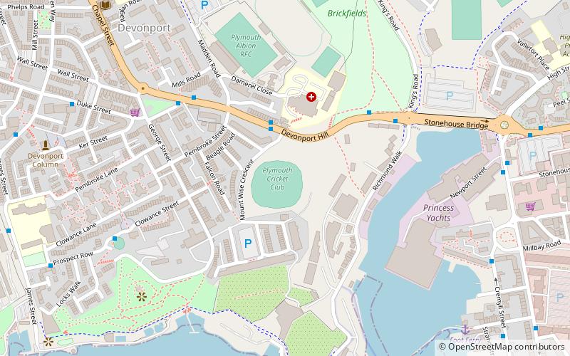 peverell park plymouth location map