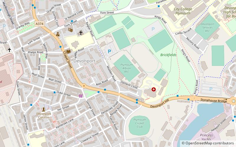 Brickfields Sports Centre location map