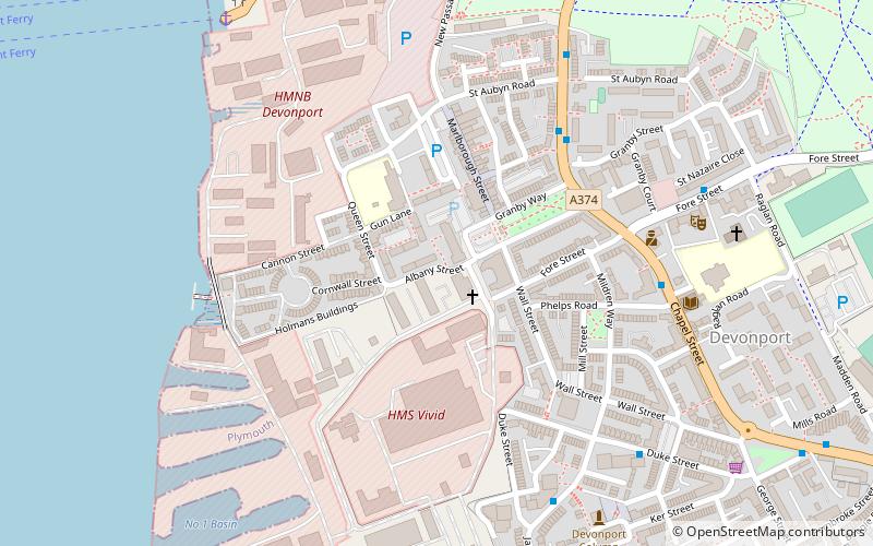 Devonport Naval Heritage Centre location map