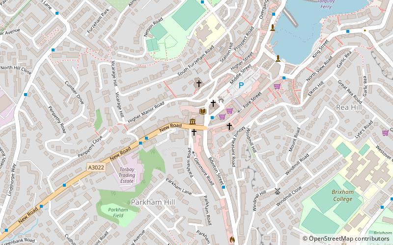 Brixham Theatre location map