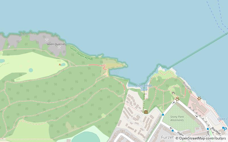 Churston Cove location map