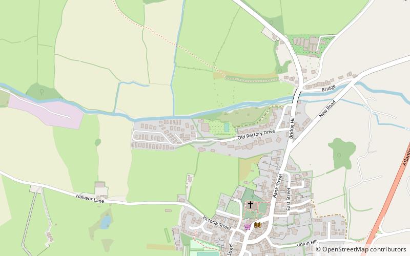 the old rectory st columb major location map