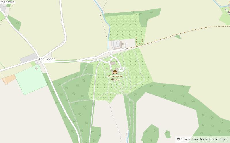 Pencarrow location map