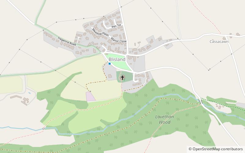 St Protus and St Hyacinth's Church location map