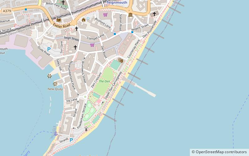 Grand Pier location map