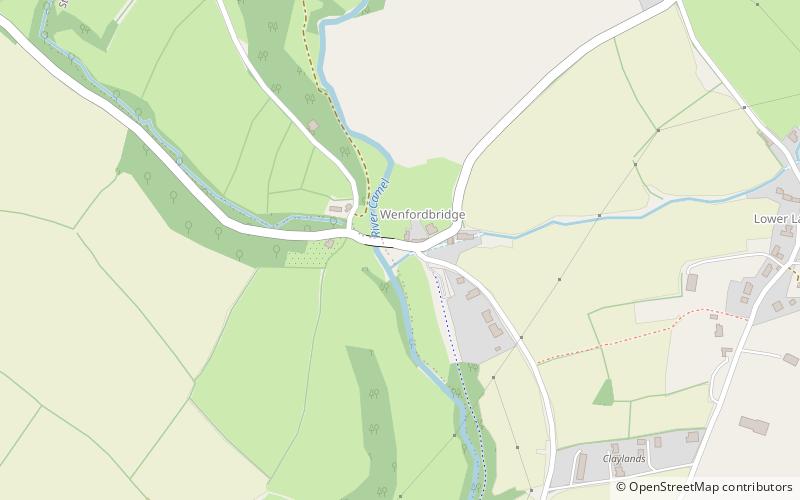 Camel Trail location map