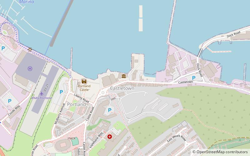 Castletown D-Day Centre location map