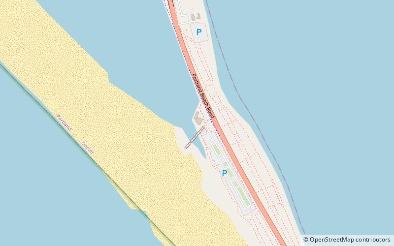 chesil beach visitor centre isle of portland location map