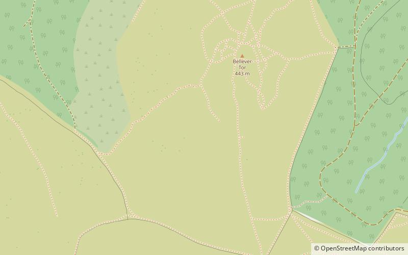 Dartmoor Way location map