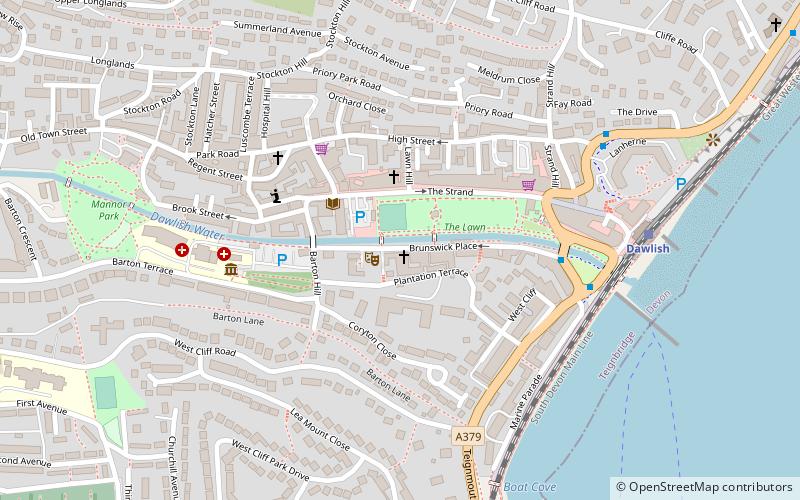 Dawlish Methodist Church location map