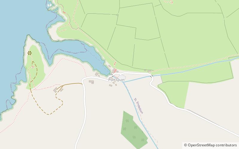 Port Quin location map