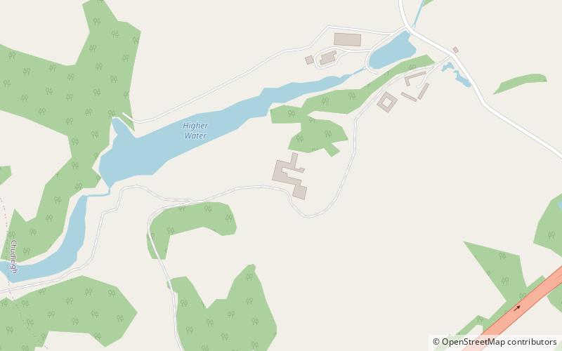 Ugbrooke location map