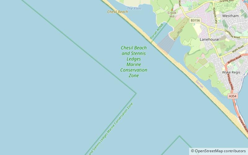chesil beach cannon abbotsbury location map