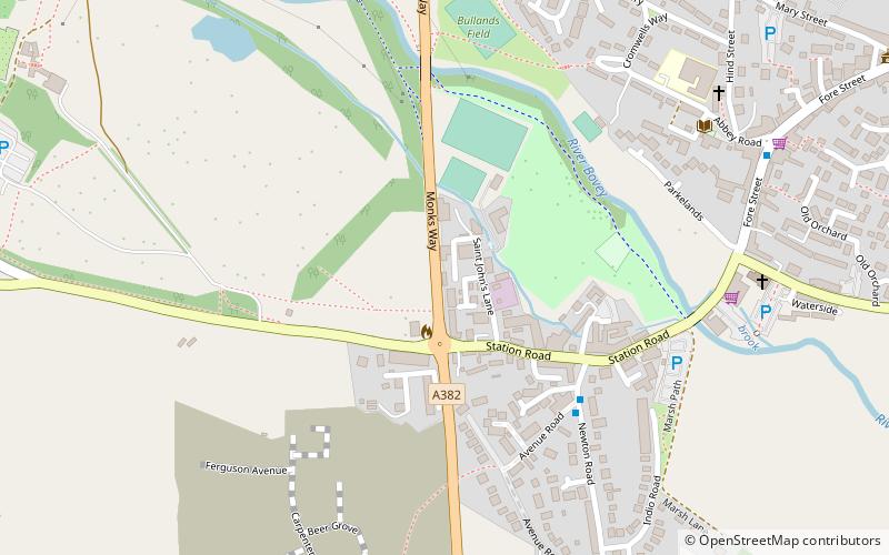 Bovey Tracey Heritage Centre location map
