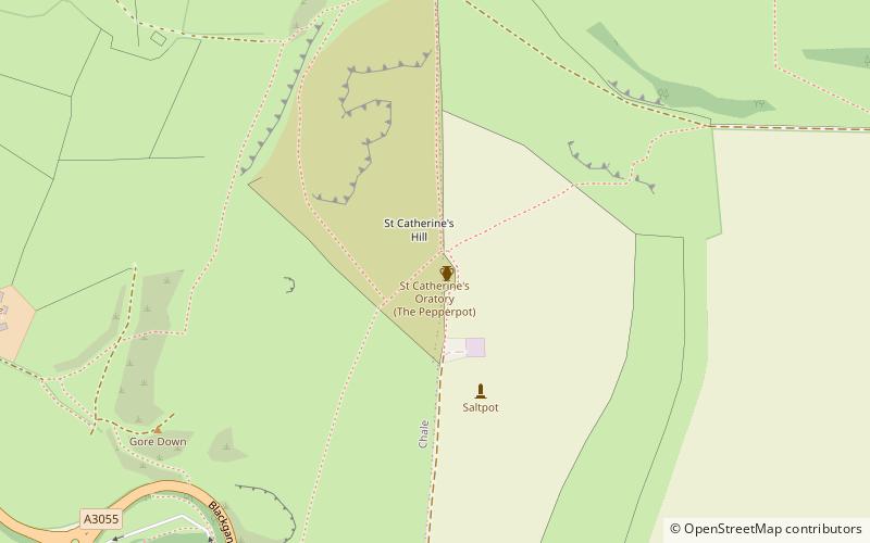 St Catherine's Oratory location map