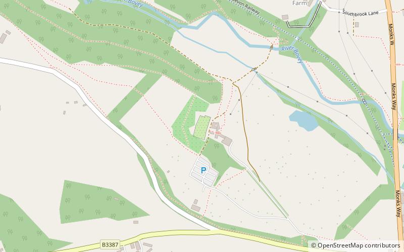 Parke National Trust location map