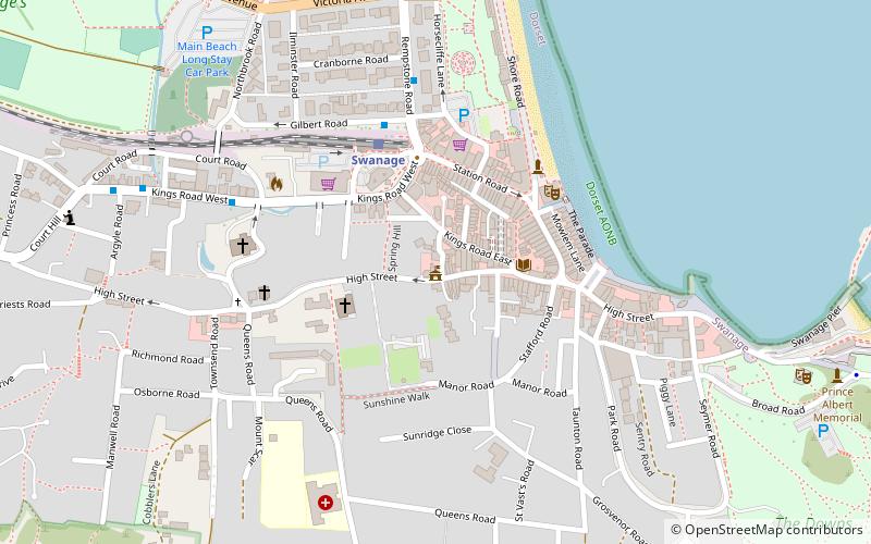 Swanage Town Hall location map