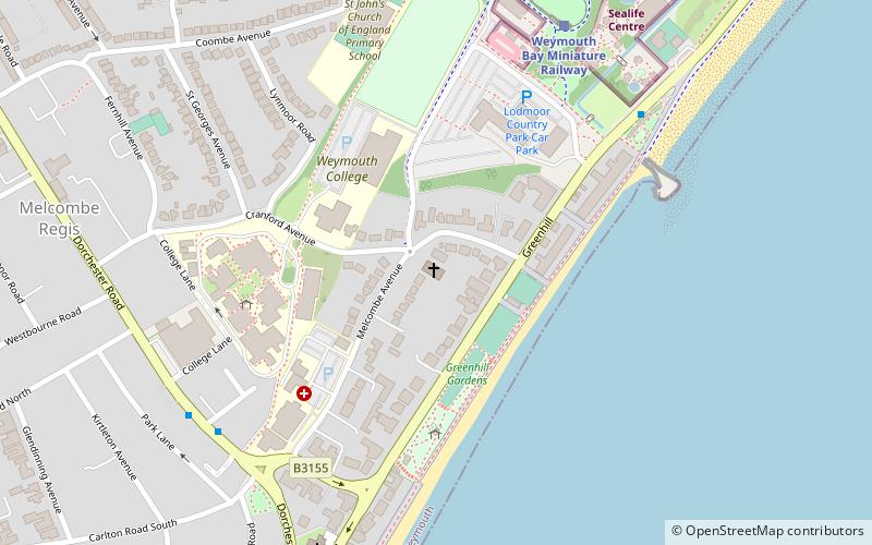 Weymouth Bay Methodist Church location map
