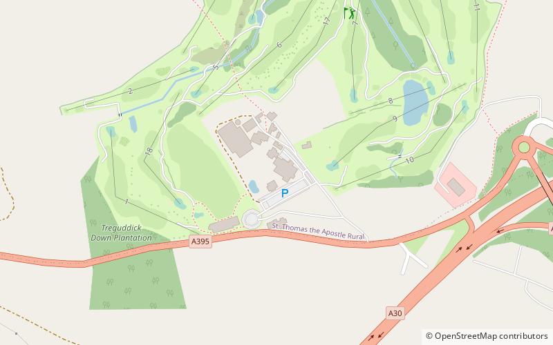 Trethorne Leisure location map