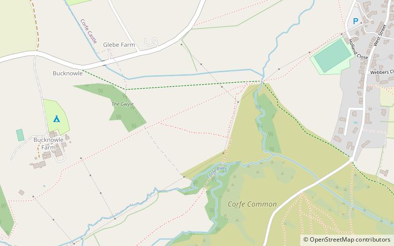 Bucknowle Farm location map