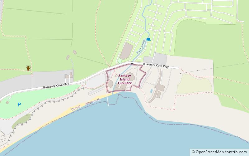Fantasy Island Fun Park location map