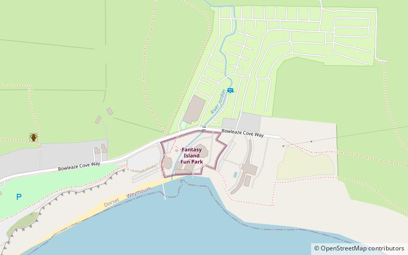 Bowleaze Cove location map