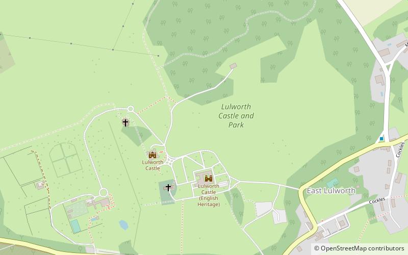 Lulworth Estate location map