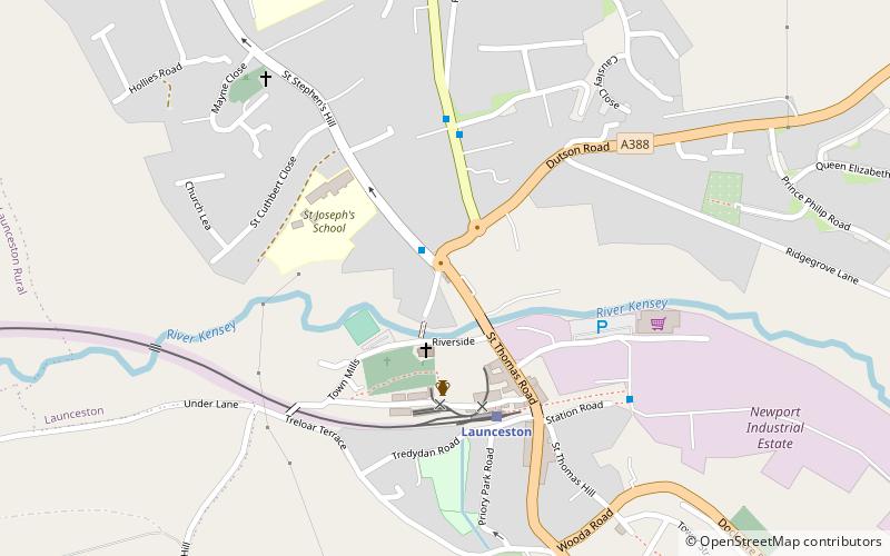 newport roundhouse launceston location map