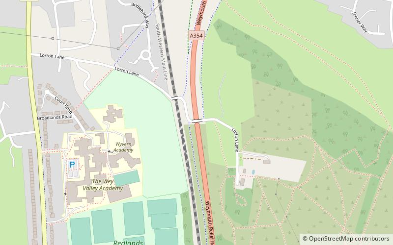lorton lane weymouth location map