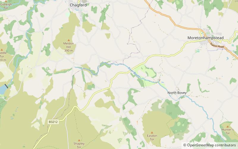 miniature pony centre park narodowy dartmoor location map