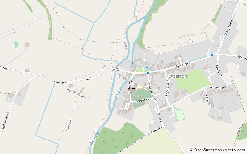Otterton Mill location map