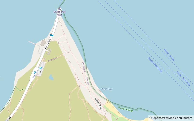 Shell Bay location map
