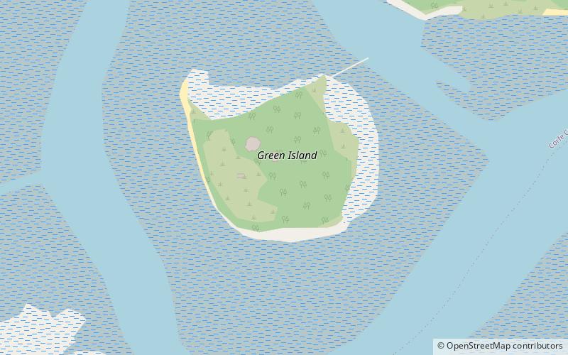 Green Island location map