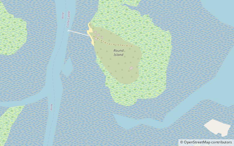 Round Island location map