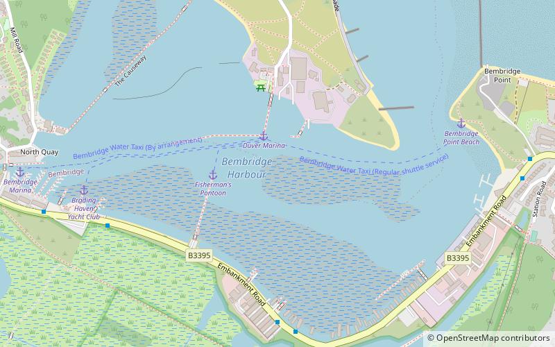 Bembridge Harbour location map