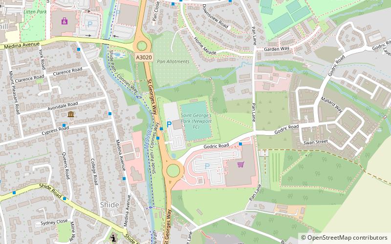 St Georges Park location map