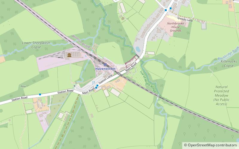 isle of wight steam railway wootton bridge location map
