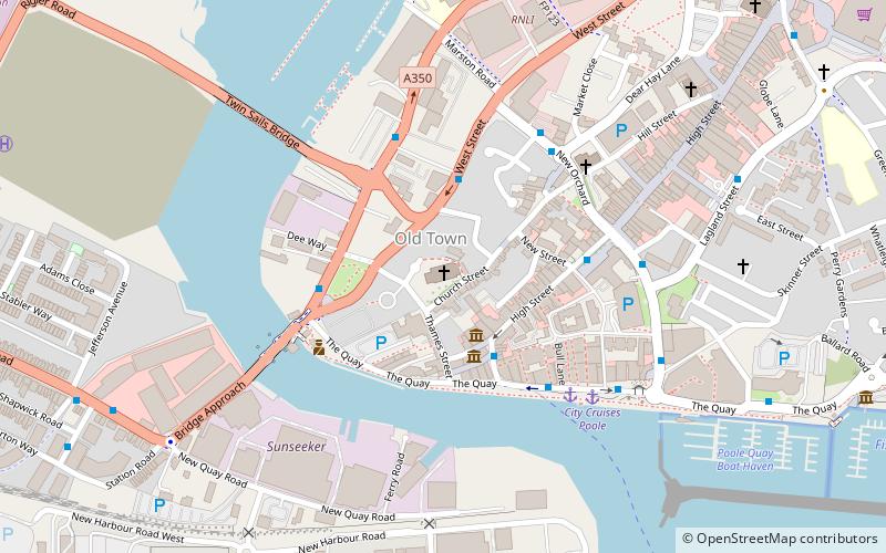 St James' Church location map