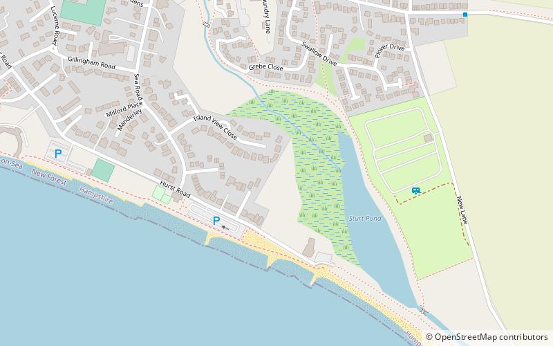 Sturt Pond location map