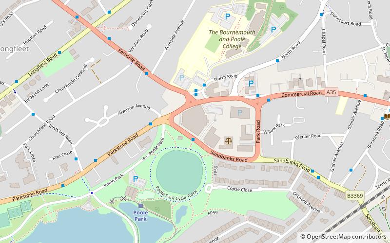 Civic Centre location map