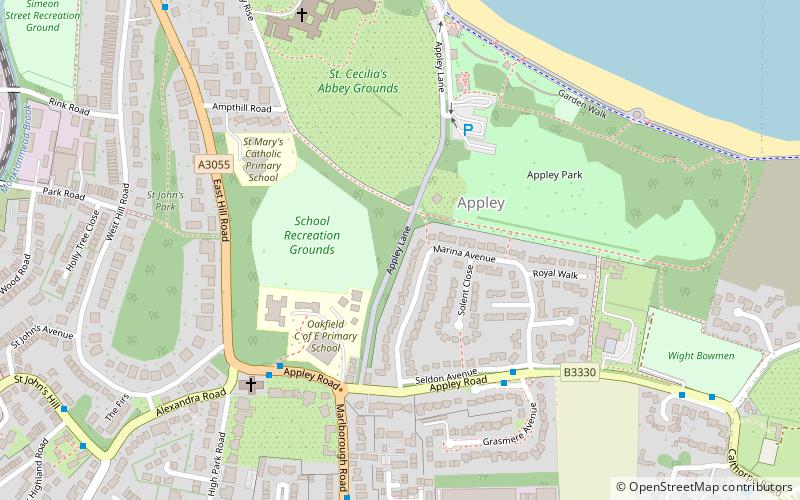 Appley Towers location map