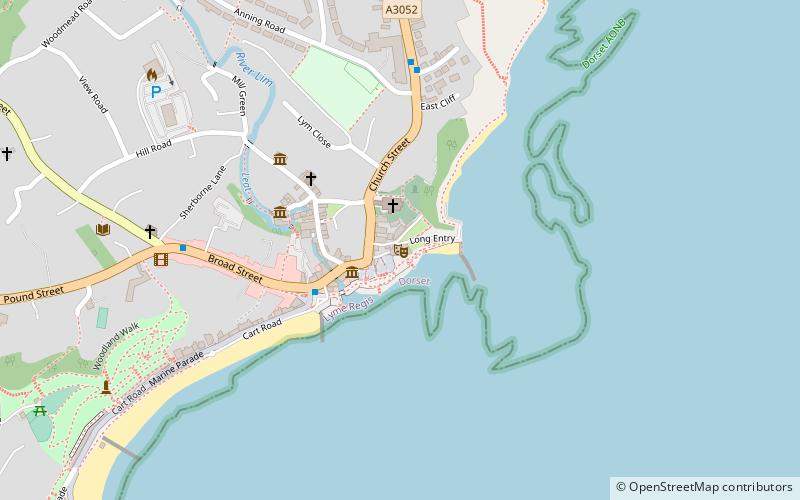 Marine Theatre location map